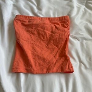 Zenana Outfitters Peach Tube Top